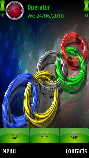 Olympic colours ring -  1