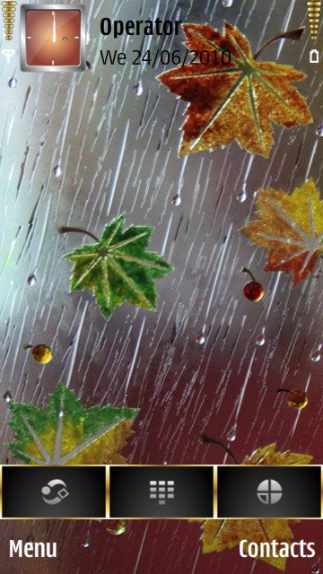 In rain -  1
