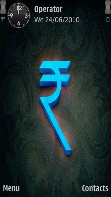 Neon rupee -  1