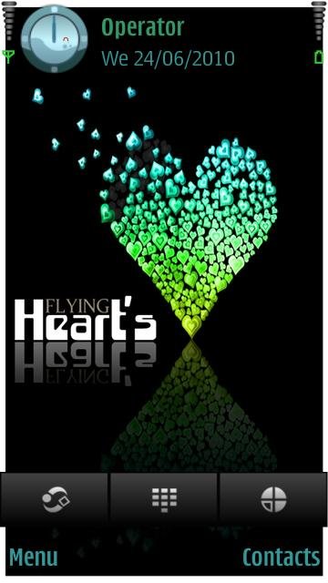 Flying hearts -  1