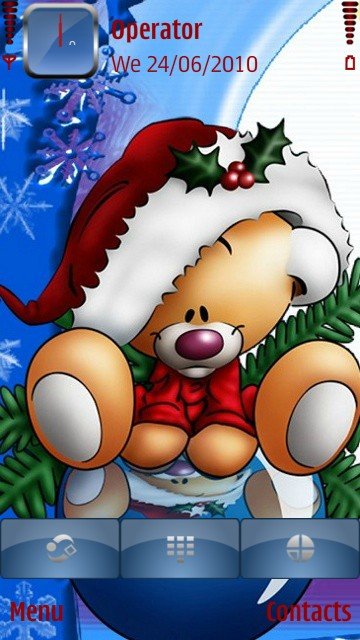 Christmas teddy -  1
