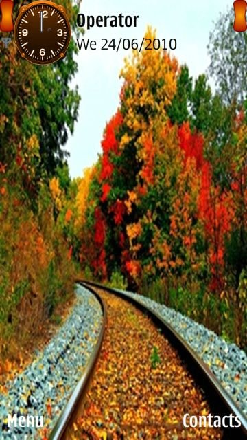 Autumn railway -  1