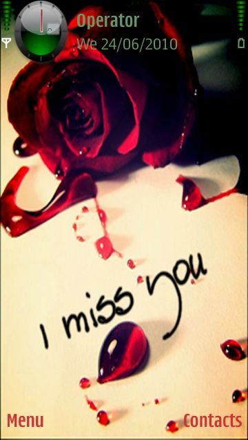 I miss you -  1