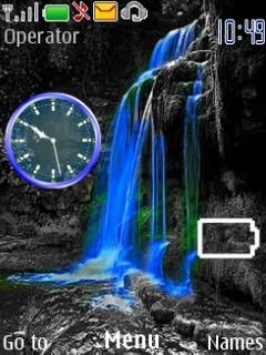 Waterfall clock -  1