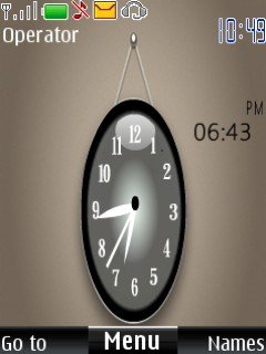 Wall clock -  1