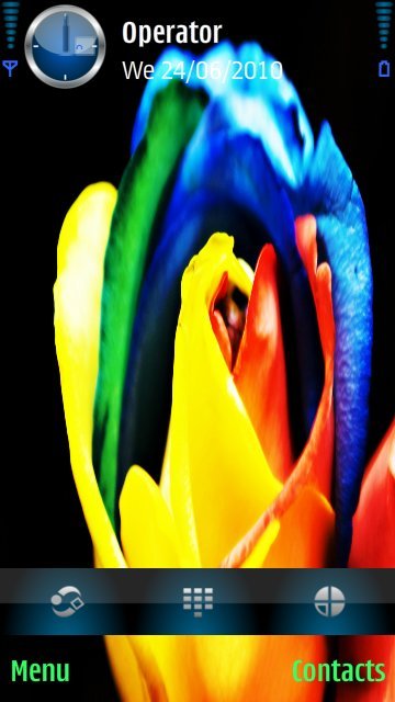 Rainbow flower -  1