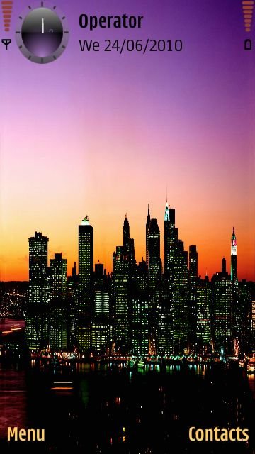 City sunset -  1