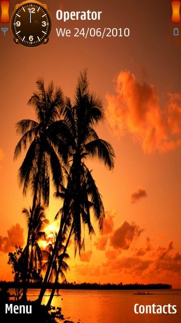 Tropical sunset -  1