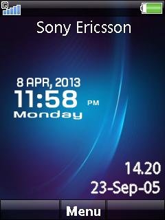 Sony abstract clock -  1