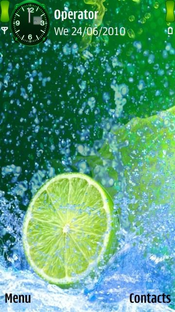 Lime abstract -  1