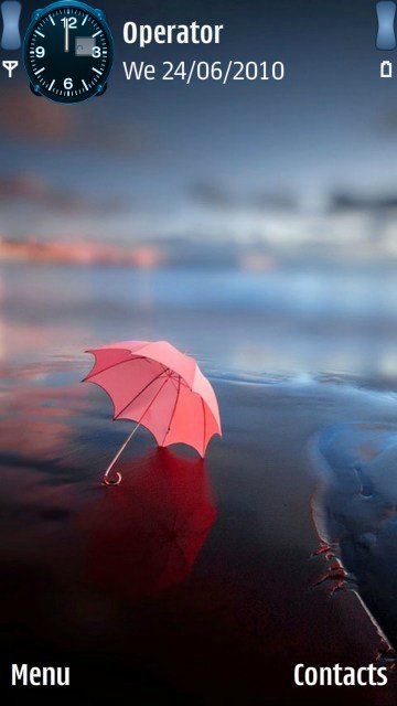 Lonely umbrella -  1