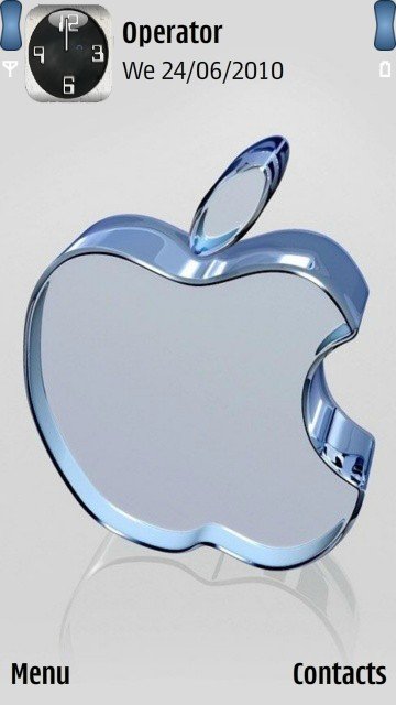 Glass apple -  1