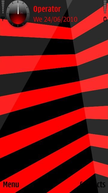 Black red stripes -  1