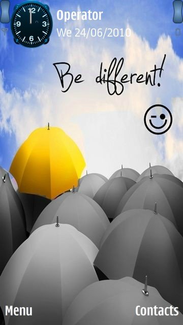Be different -  1