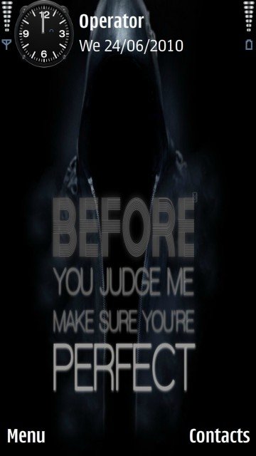 Before you judge -  1