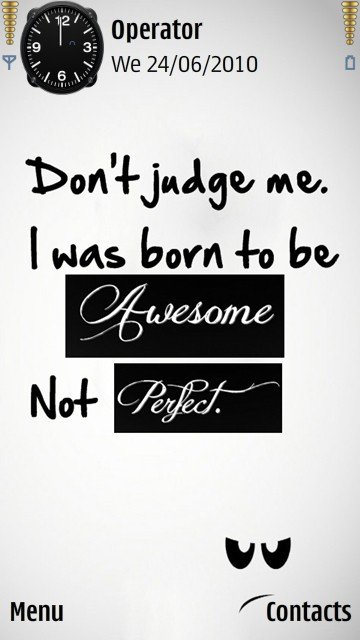 Dont judge -  1