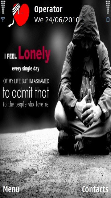 I feel lonely -  1