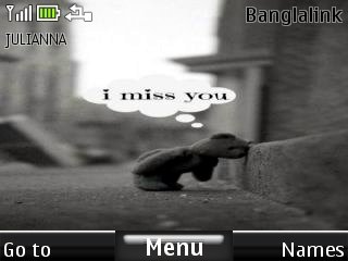 I miss you -  1