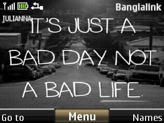 Bad day -  1