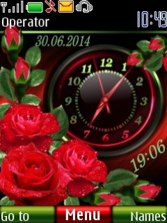 Rose dual clock -  1