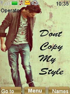 Dont copy my style -  1